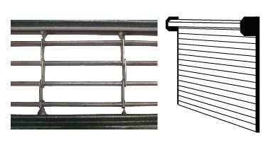 Cortina Enrollable de Aluminio Griller